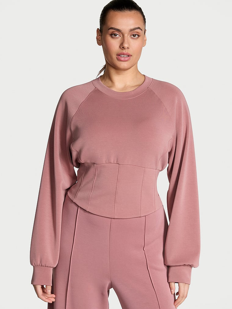 VSX VSX Featherweight Knit Corset Crewneck