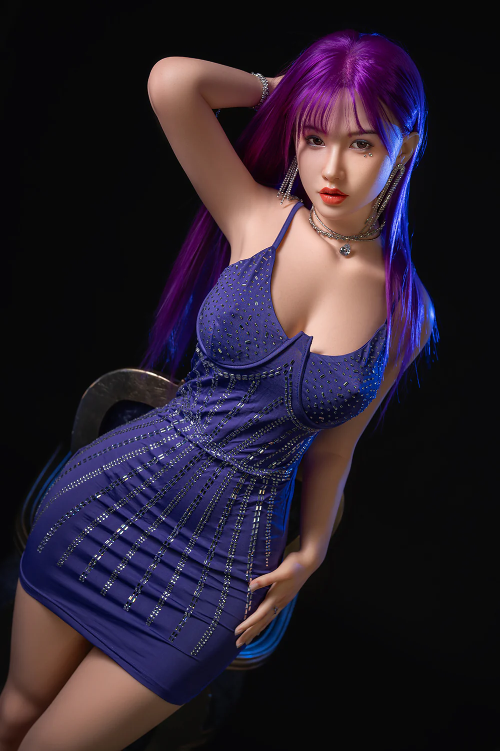 Cecilia 5ft41 /165cm #644 Full Size Silicone Realistic Sexy Sex Doll For Blowjob