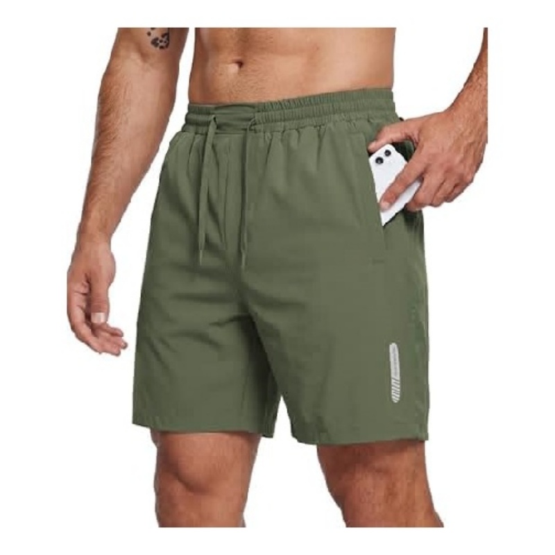 Mens Quick Dry 7 Inch Stretch Athletic Gym Shorts