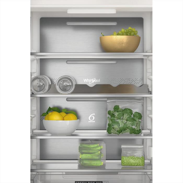 WHIRLPOOL - Frigorifero combinato TOTAL NO FROST WHC18 T332-Bianco