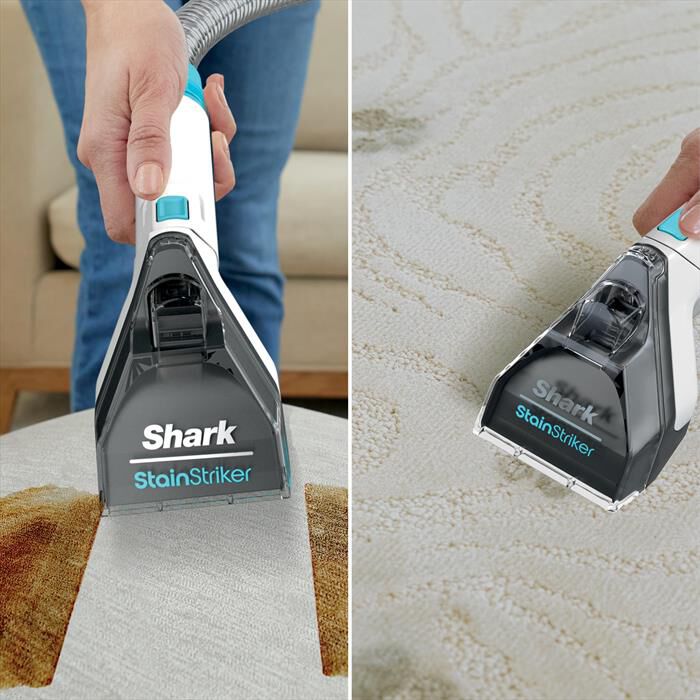 SHARK - SMACCHIATORE PORTATILE STAINSTRIKER PX200EUT-Azzurro/Bianco
