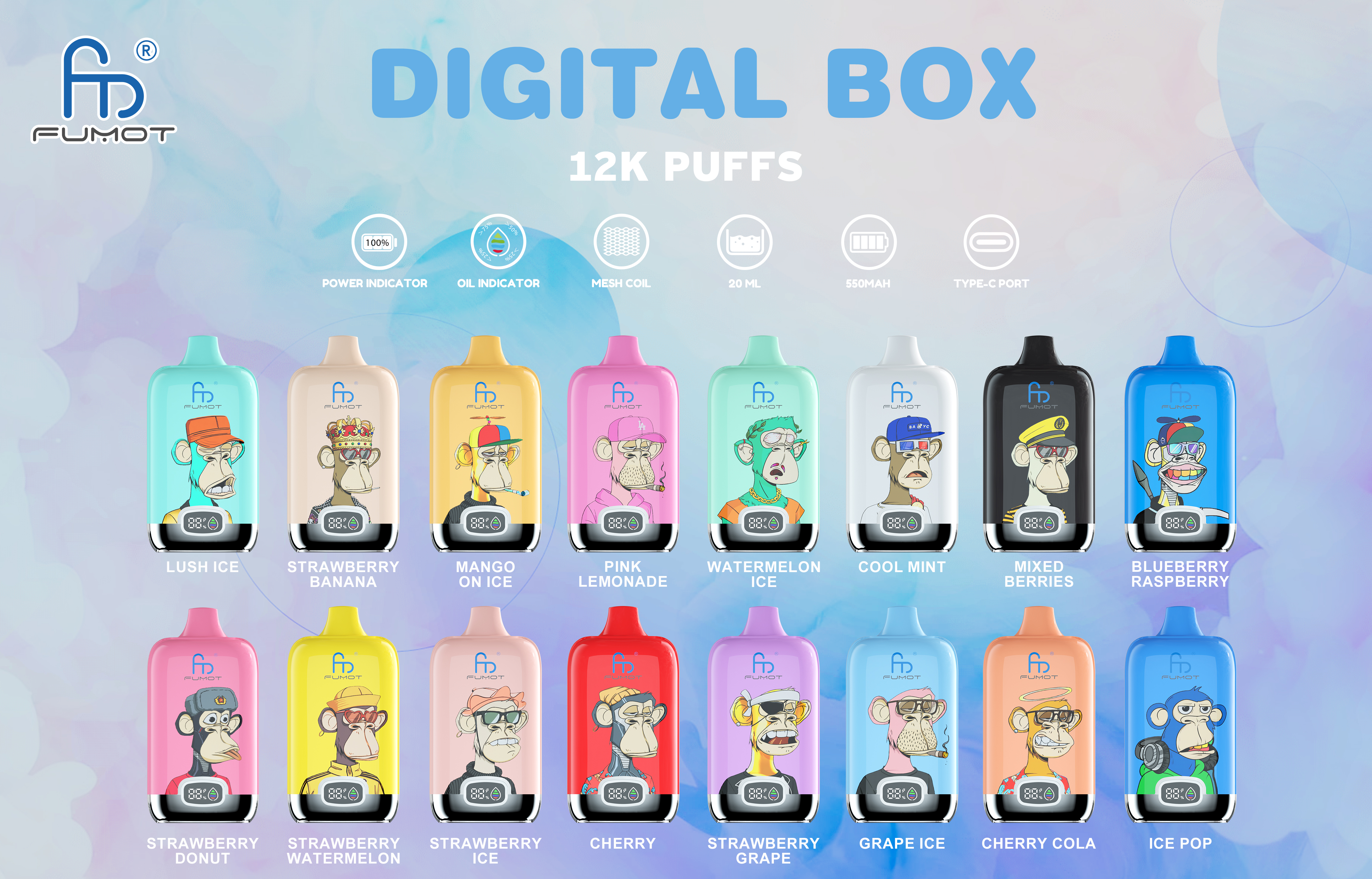 FUMOT Digital Box 12K