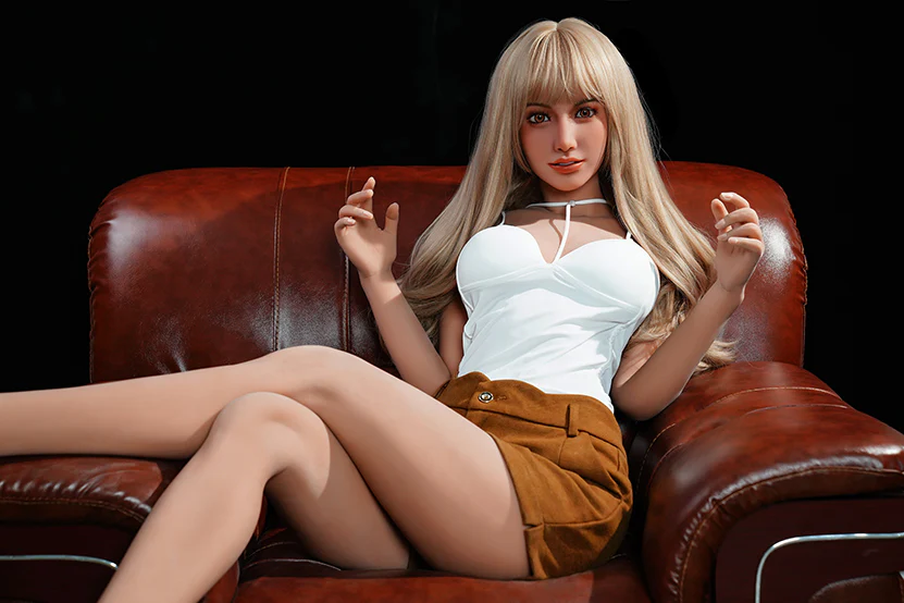 US Stock - Dolls Castle Arianne 5ft34/ 163cm E#DC08 Head TPE Small Boobs Blonde Love Doll