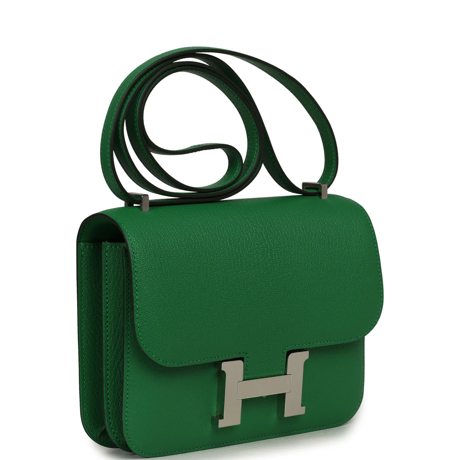 HERMÈS Constance 18 Bambou Chevre Mysore Palladium Hardware