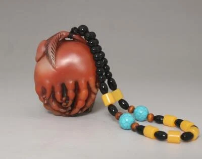 Old Chinese Shoushan Stone Seal With Buddha’ hand