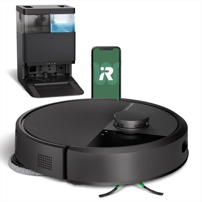 iROBOT - Aspirapolvere ROOMBA PLUS 405 COMBO AUTOWASH DOCK-Black