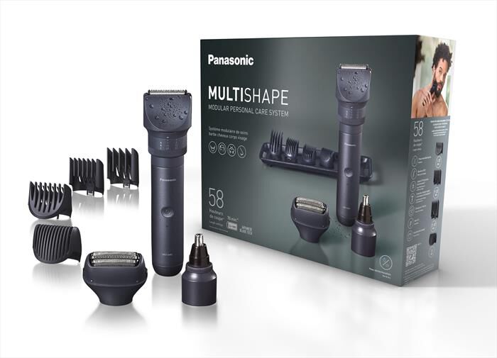 PANASONIC - Regolabarba XSHAPE PACK 1 IT-GRIGIO ANTRACITE