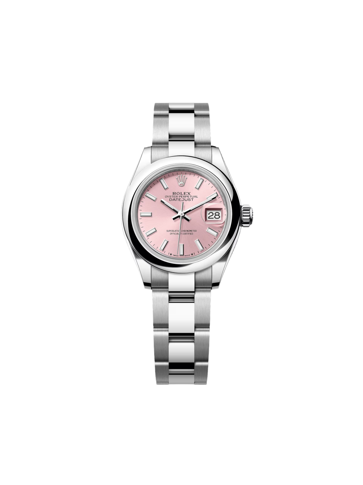 RLX Lady-Datejust 31mm  279160 Oyster Perpetual Pink Dial Oyster Bracelet
