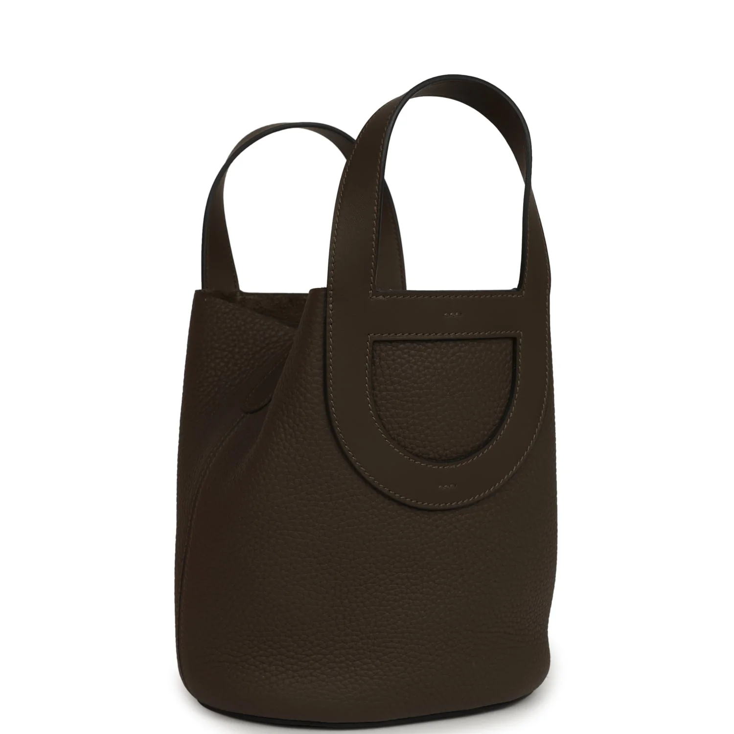 Hermes In-The-Loop 18 Vert Loden Clemence and Swift Gold Hardware