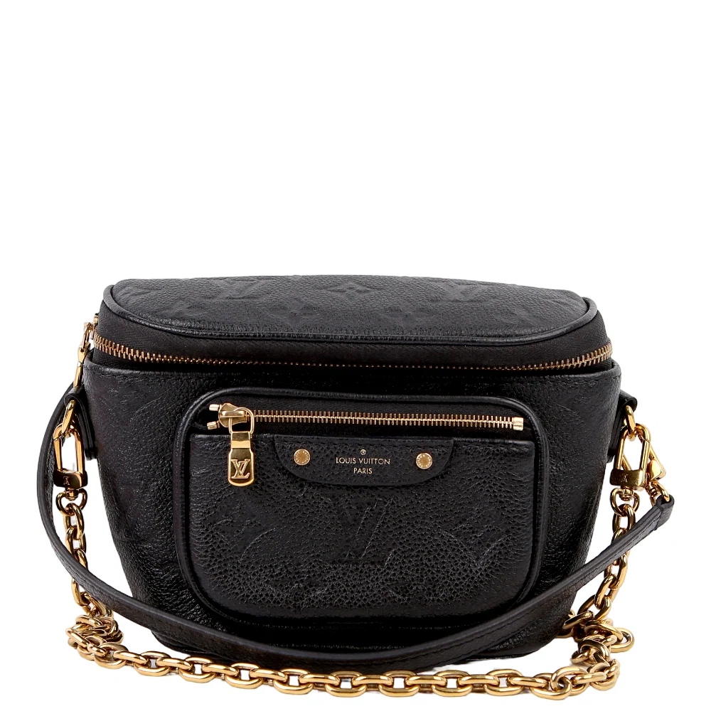 LOUIS VUITTON Mini Bumbag Empreinte Black