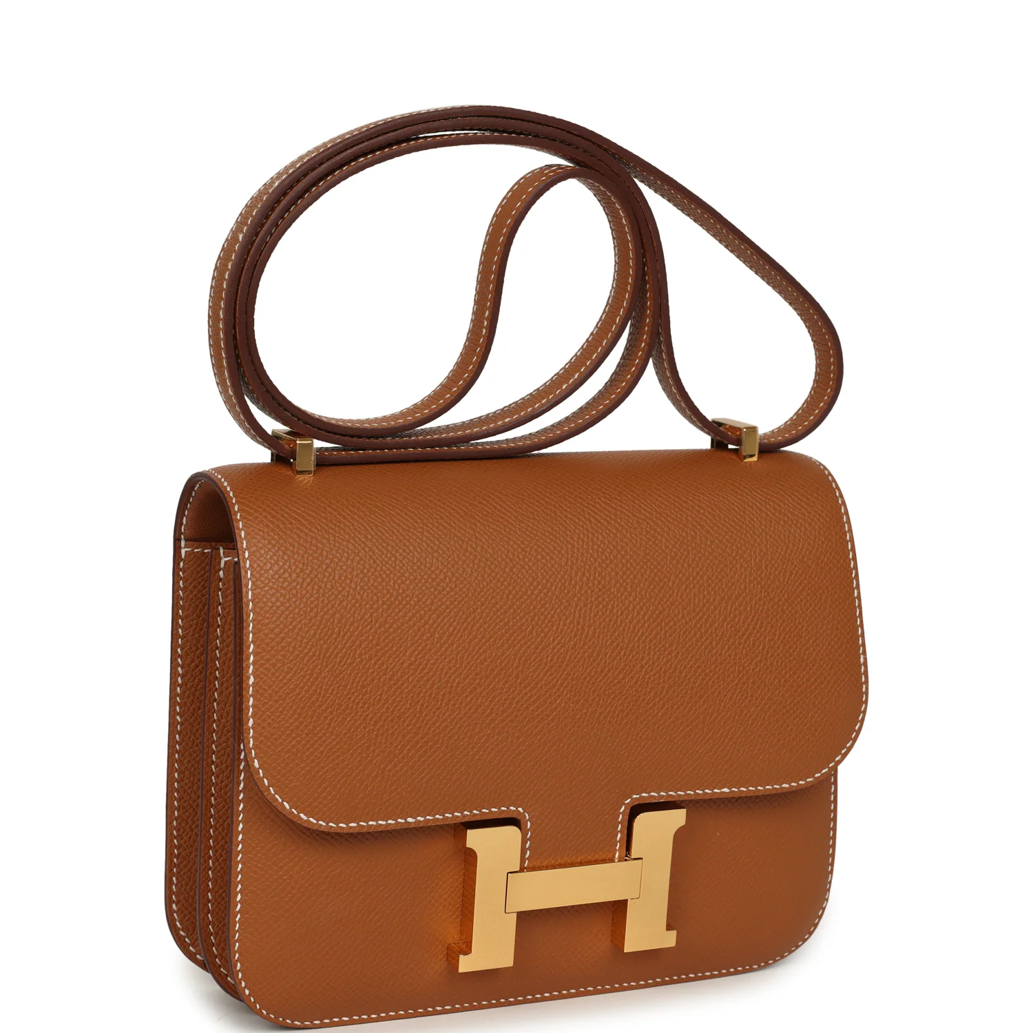 HERMÈS Constance 18 Gold Epsom Gold Hardware