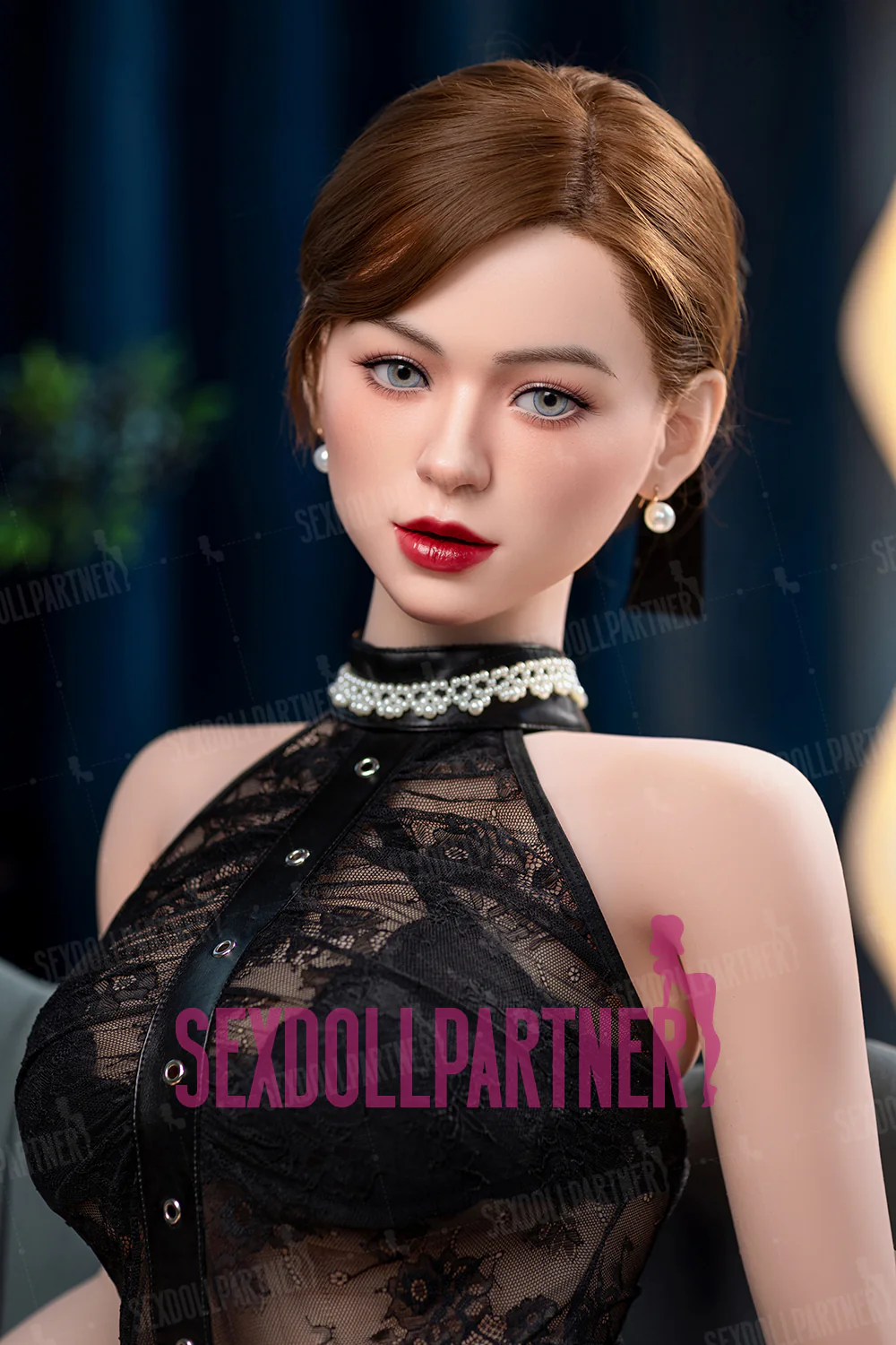US Stock - YAMIEE Eira 5ft34/ 163cm Unique Design SNK24 ROS Soft Silicone Head + TPE Body Hot Blonde Real-life Sex Doll For Blowjob