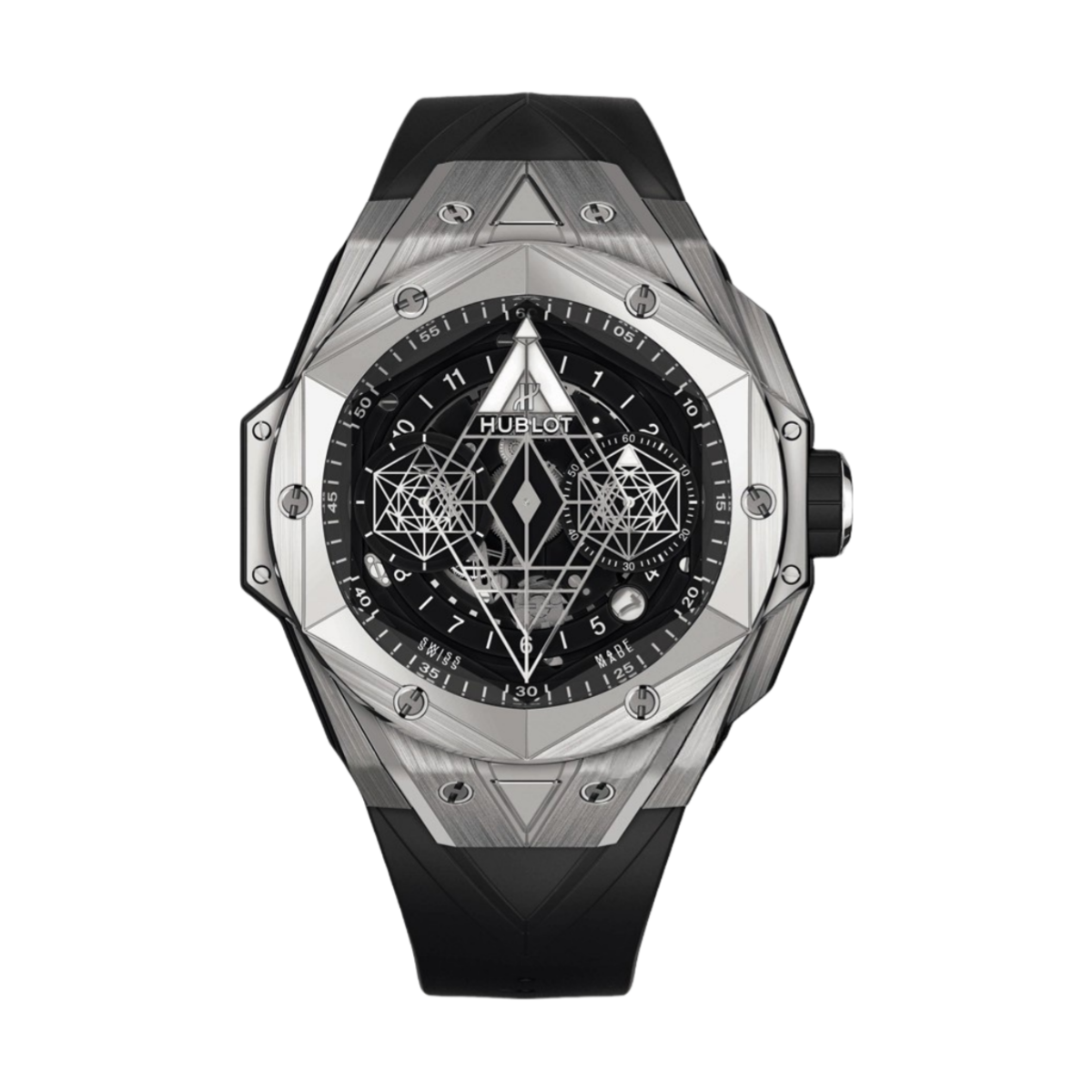 Hublot Big Bang Unico 45mm 418.NX.1107.RX.MXM19 Titanium Black Magic Dial