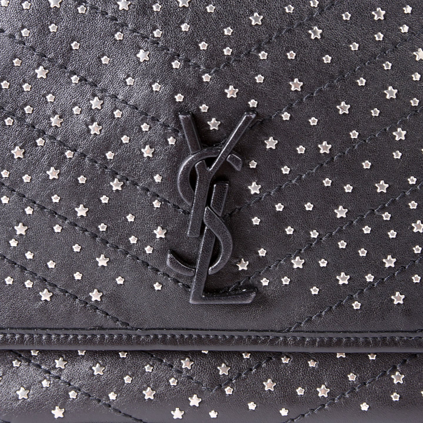 Niki Medium Stardust Studded Black/Silver