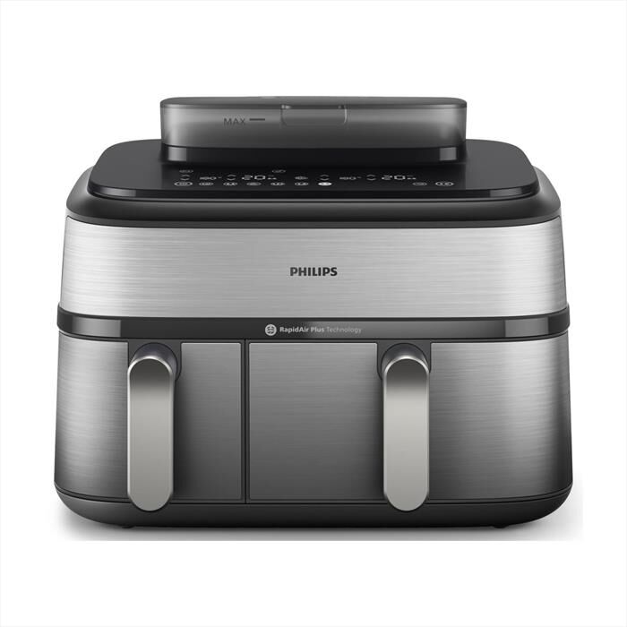 PHILIPS - AIRFRYER SERIE 5000 DA 9L COTTURA VAPORE NA555/00-Inox