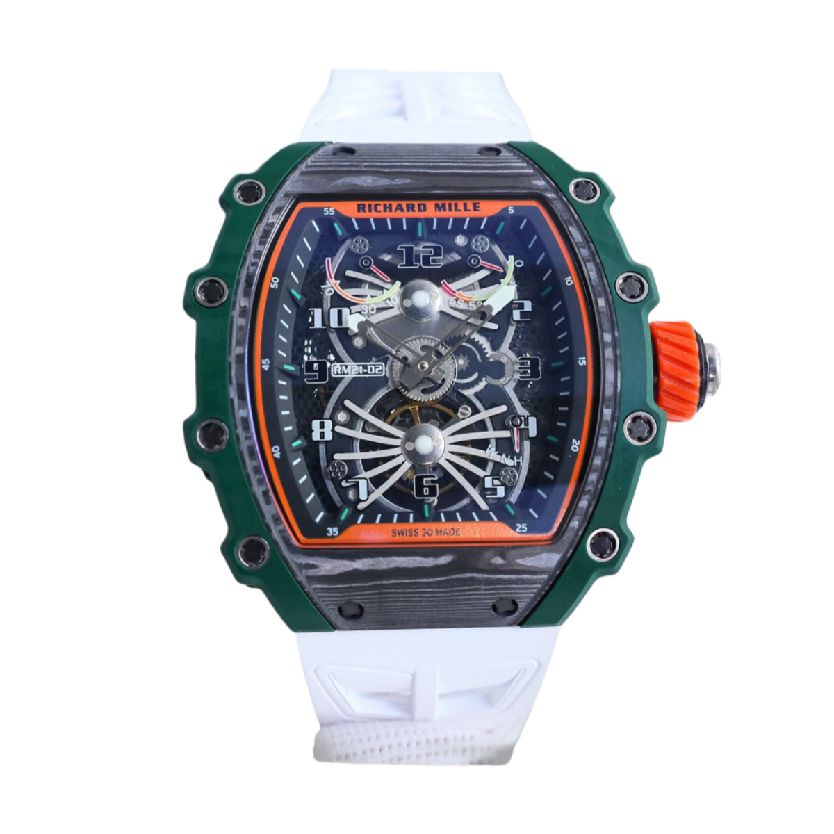【7A Quality】Replica Richard Mille RM 21-02 Tourbillon Aerodyne Super Clone – Carbon Fiber