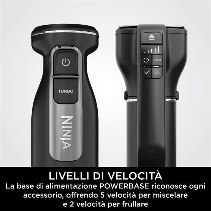 NINJA - Frullatore 3 in 1 POWERBASE CI100EU-nero