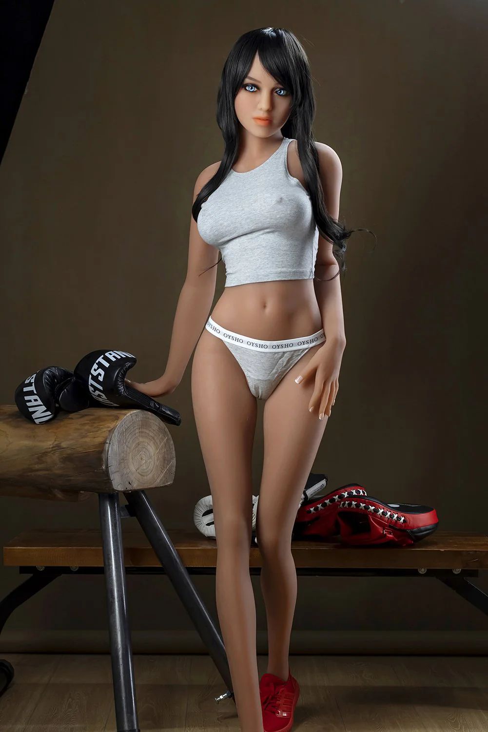 EU Stock - Ella 5ft45 / 166cm #174 Head TPE Small Boobs Athletic Sex Doll