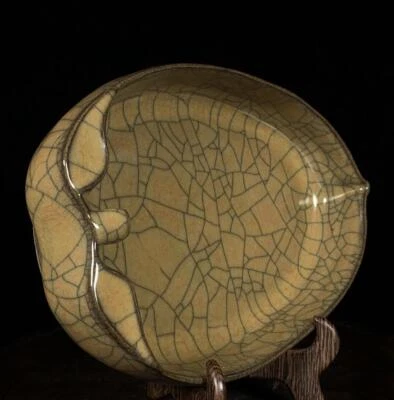 Old Chinese Song Ge Yao Ge Kiln Brush Washer CK753