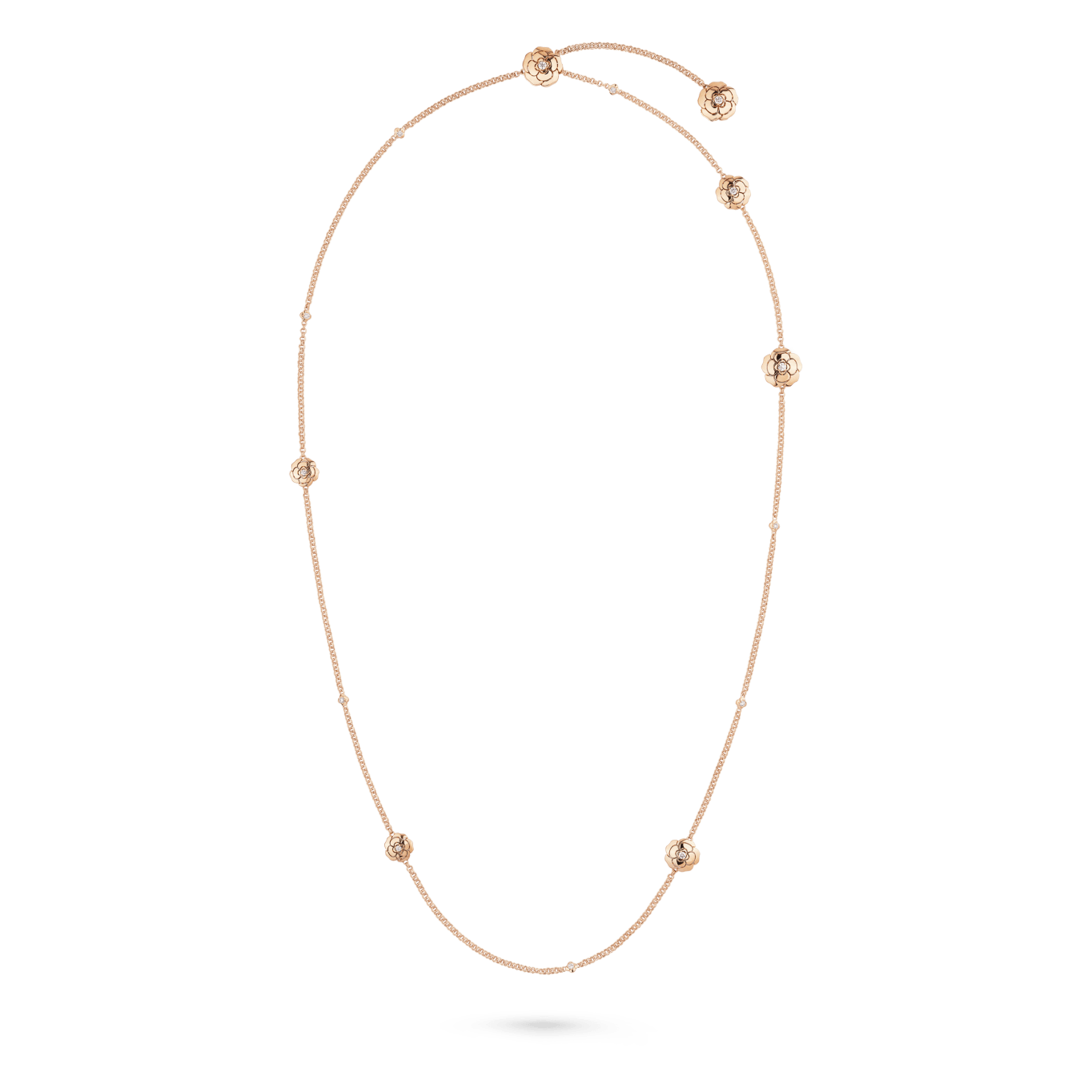 Les Infinis de Camélia transformable long necklace
