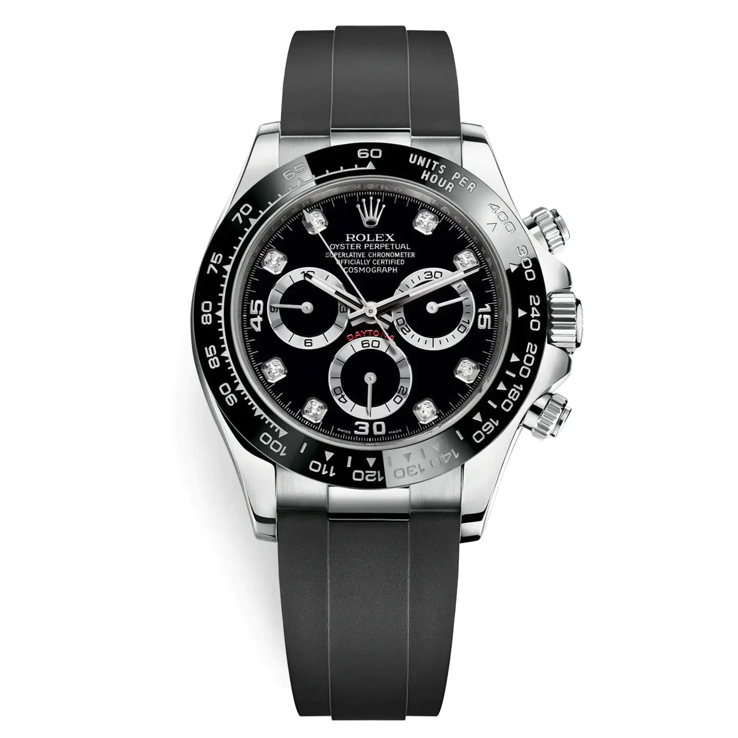 Rolex Cosmograph Daytona m116519ln-0025 Black Diamond Dial 40mm