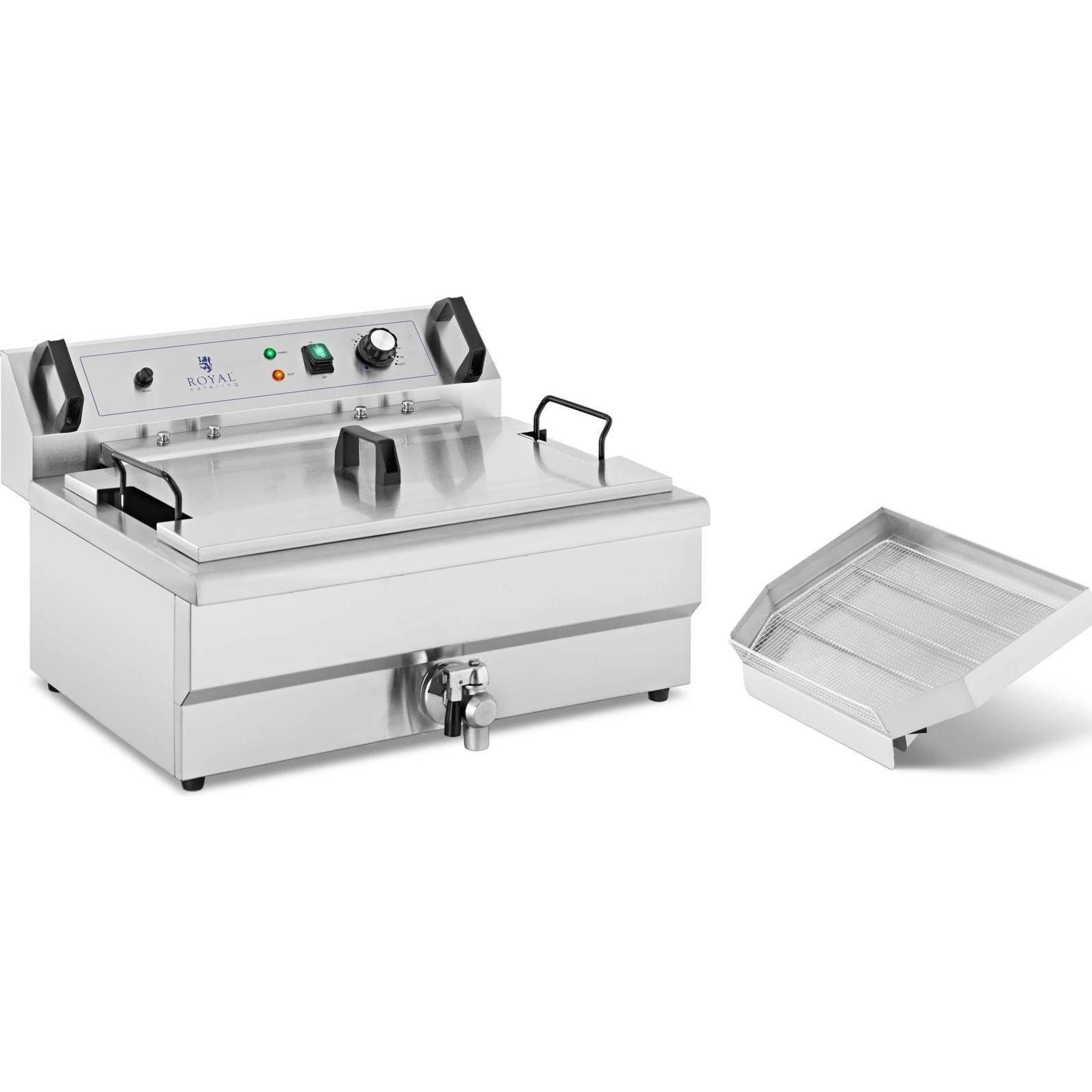 Royal Catering Friggitrice per pasticceria 23 litri