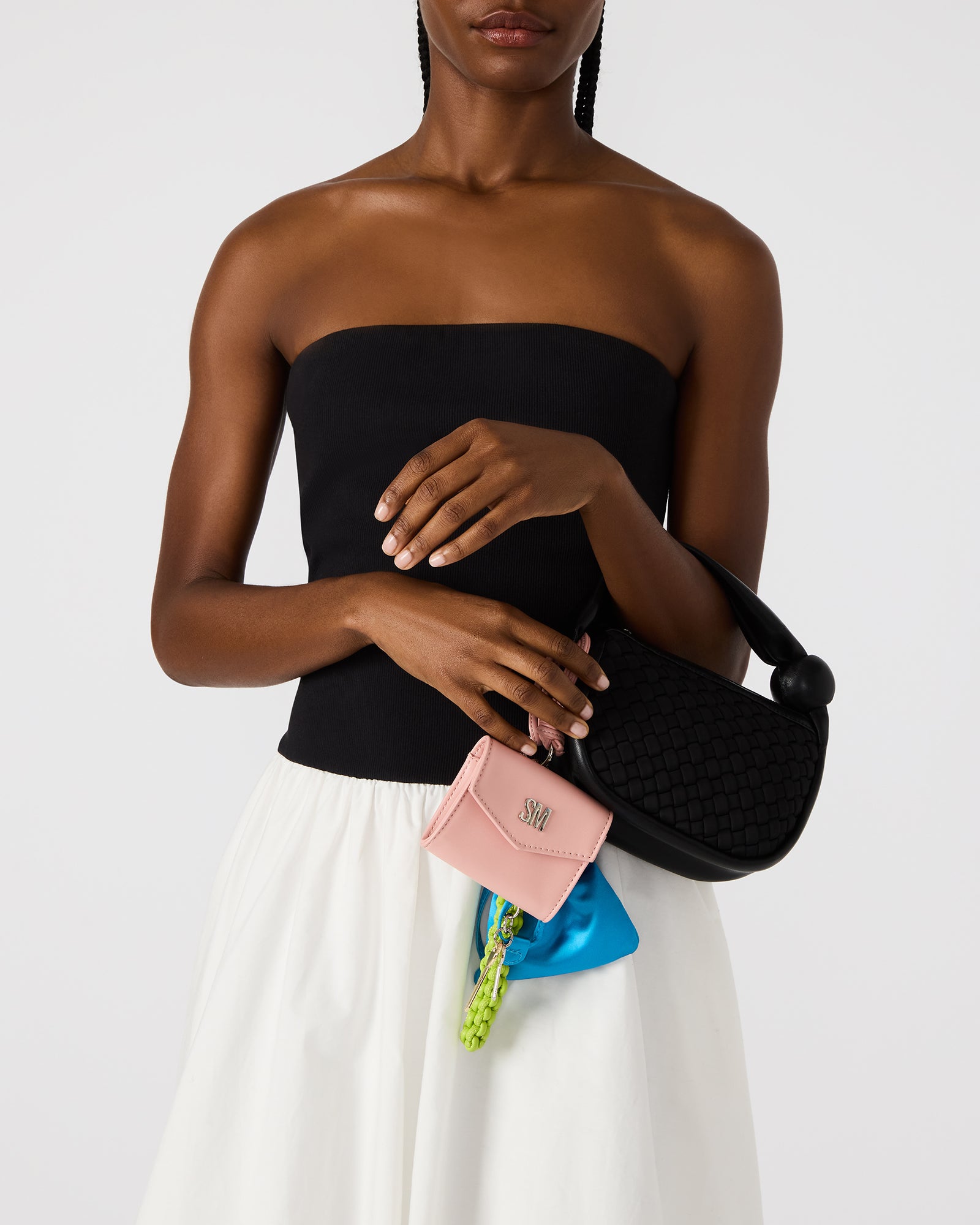 Travel Bag Charm Coral Multi