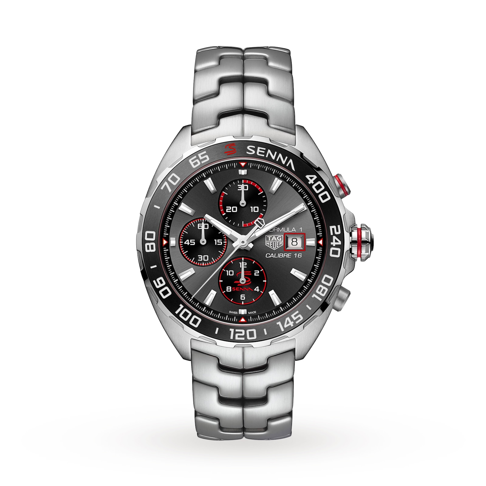 TAG Heuer Formula 1 Senna Special Edition 44mm Mens Watch CAZ201D.BA0633