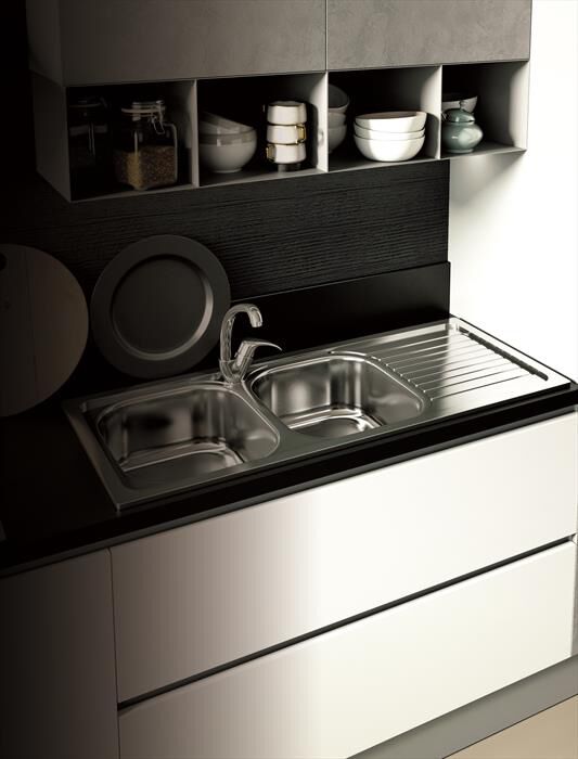 GLEM GAS - Lavello lineare L2G16XD3-inox