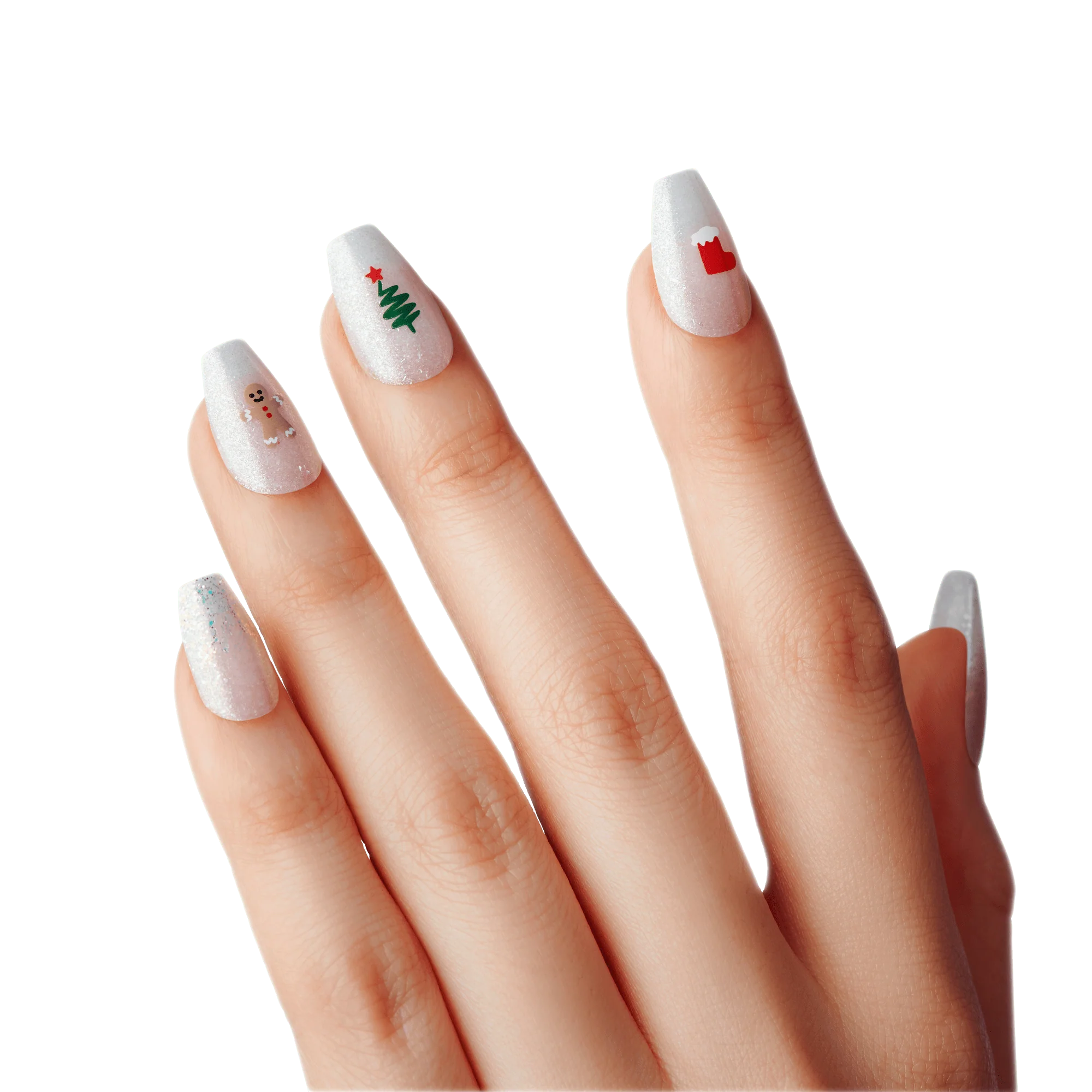 KISS Voguish Fantasy Holiday Nails - Fancy Elves