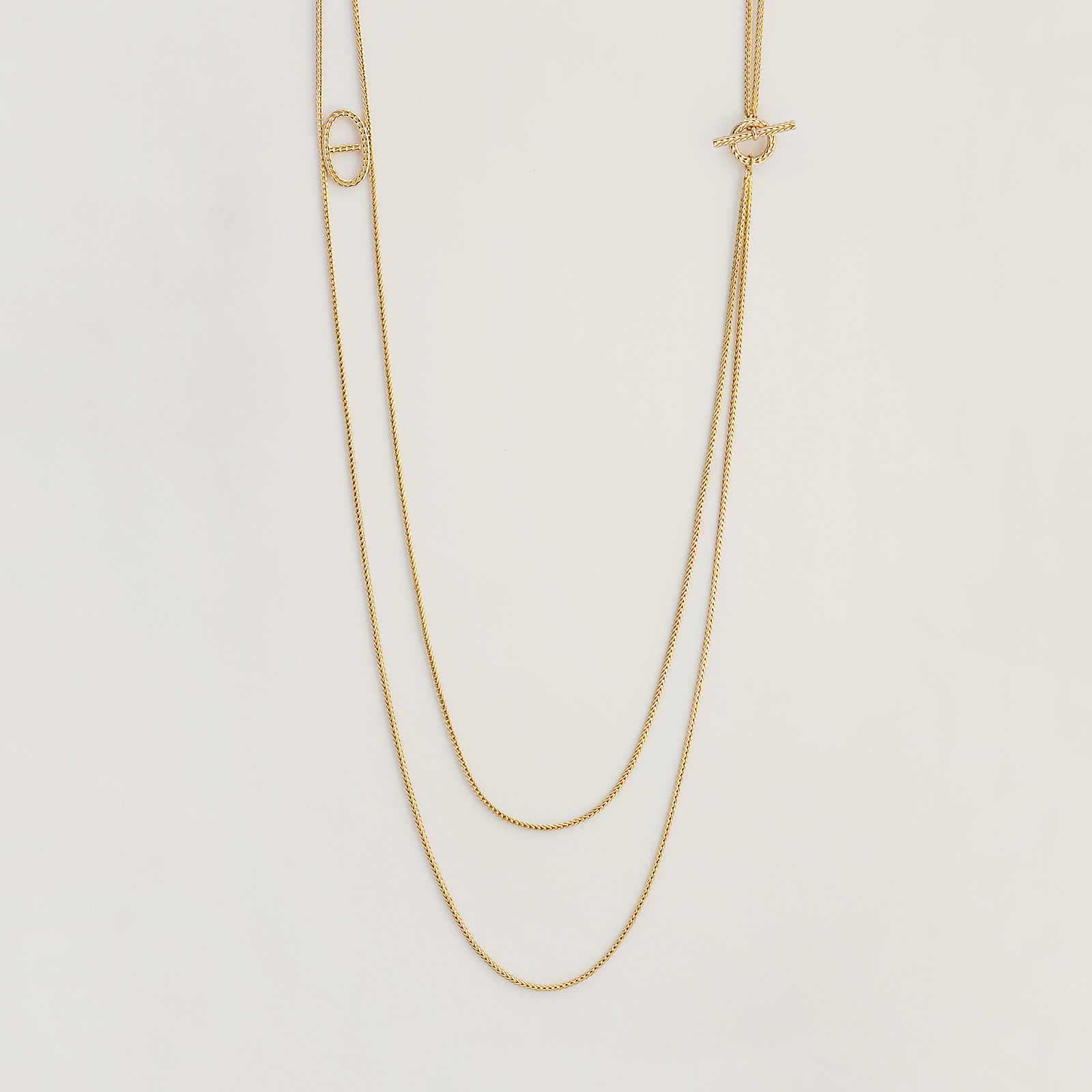 Chaine d'ancre Danae long necklace