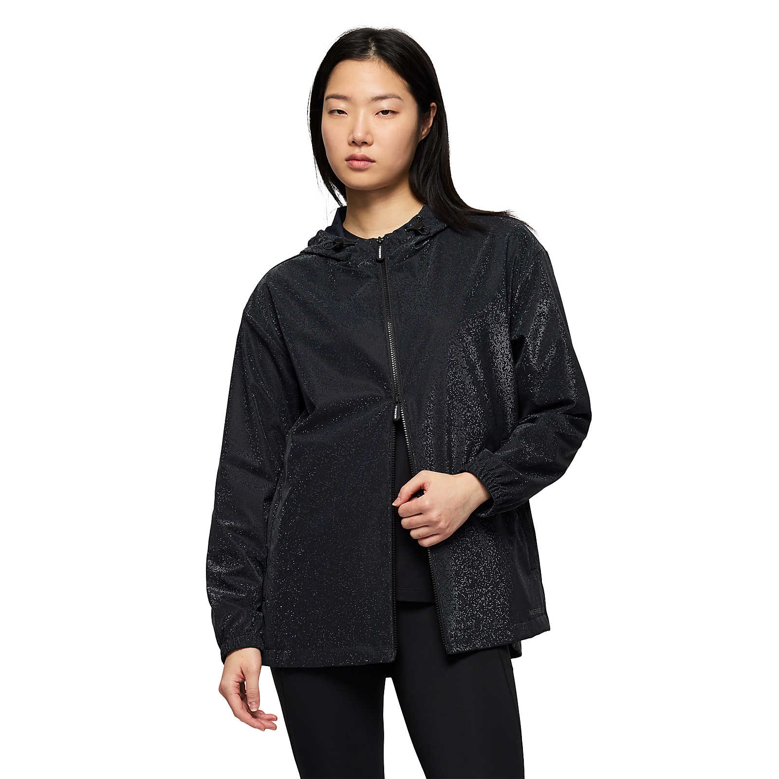 Women's Rani Silver Metallic Raincoat