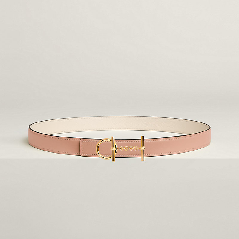 Croisiere belt buckle & Reversible leather strap 24 mm