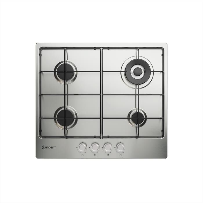 INDESIT - Piano cottura gas THP 642 W/IX/I 1 60CM