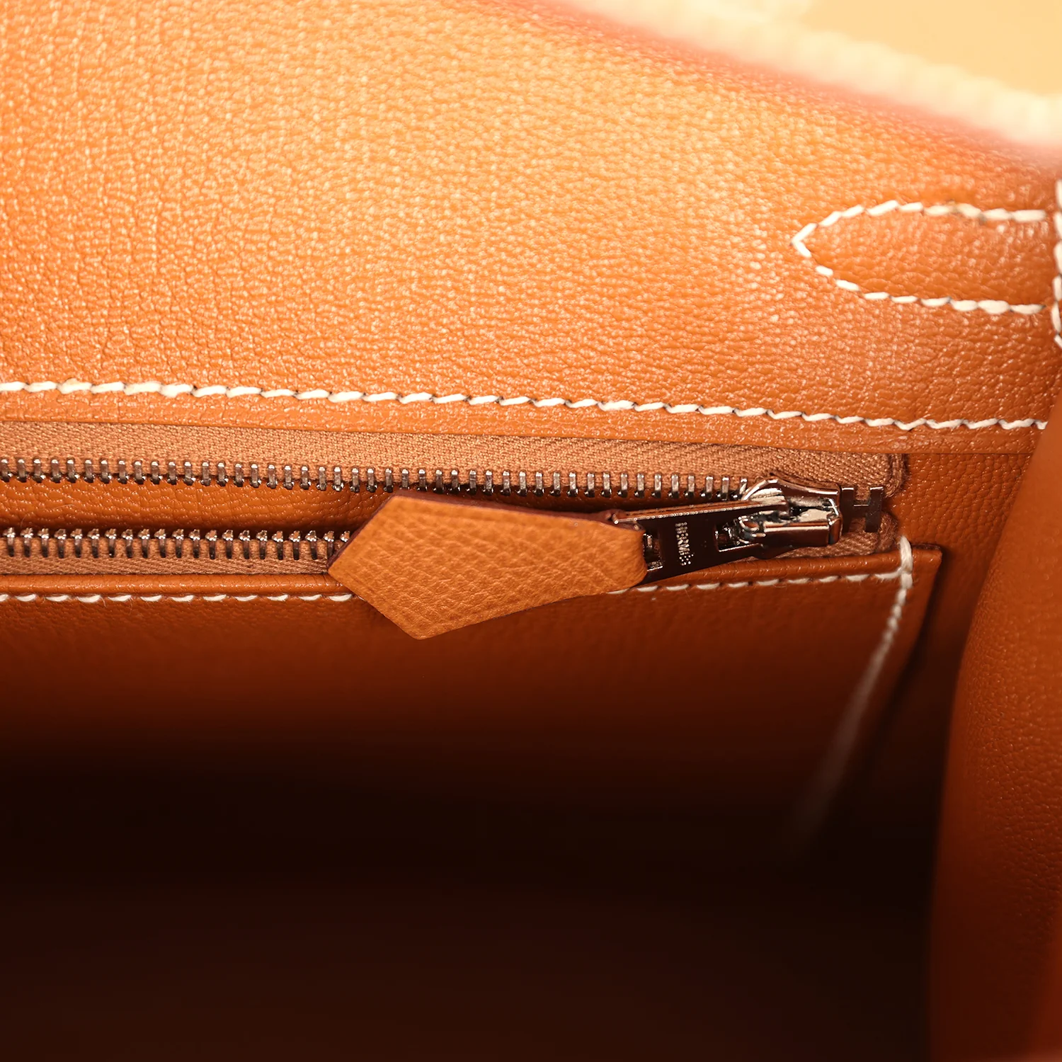 Hermes Birkin Sellier 25 Gold Epsom Palladium Hardware