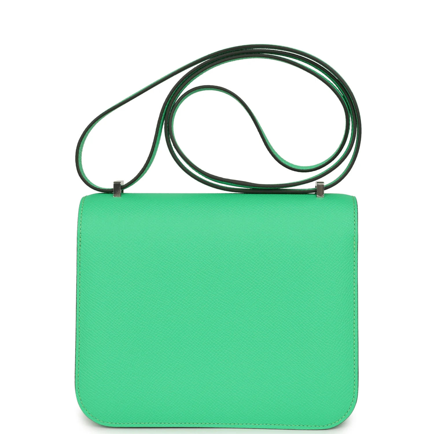 Hermes Constance 18 Vert Comics Epsom Palladium Hardware