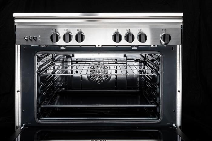 GLEM GAS - Cucina a gas UN965MI Classe A-INOX