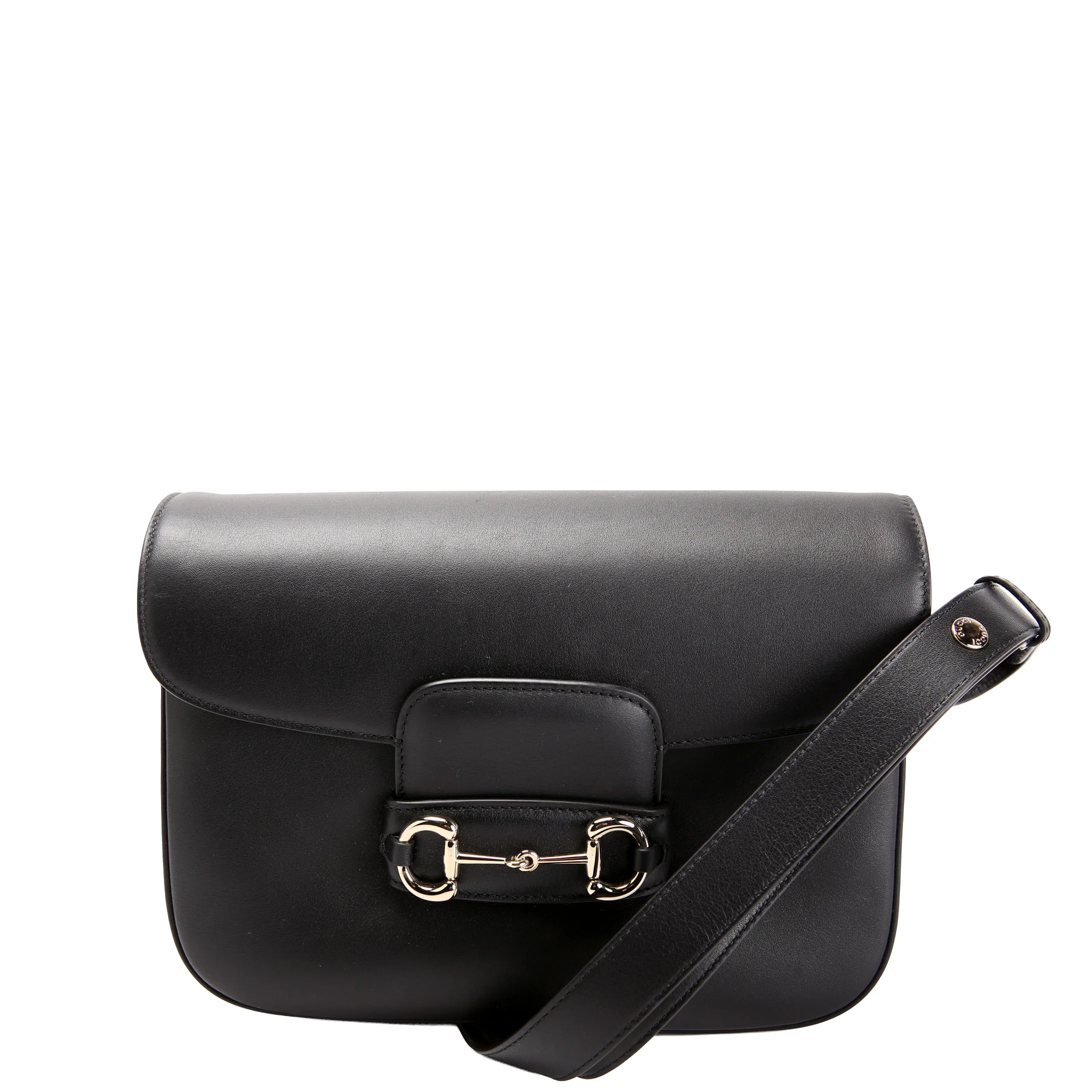 GUCCI 815178 Horsebit 1955 Soft Leather Medium Shoulder Bag