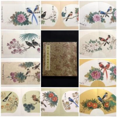 Yan Bolong Signed Chinese Hand Painted Calligraphy Scroll w/bird N2776