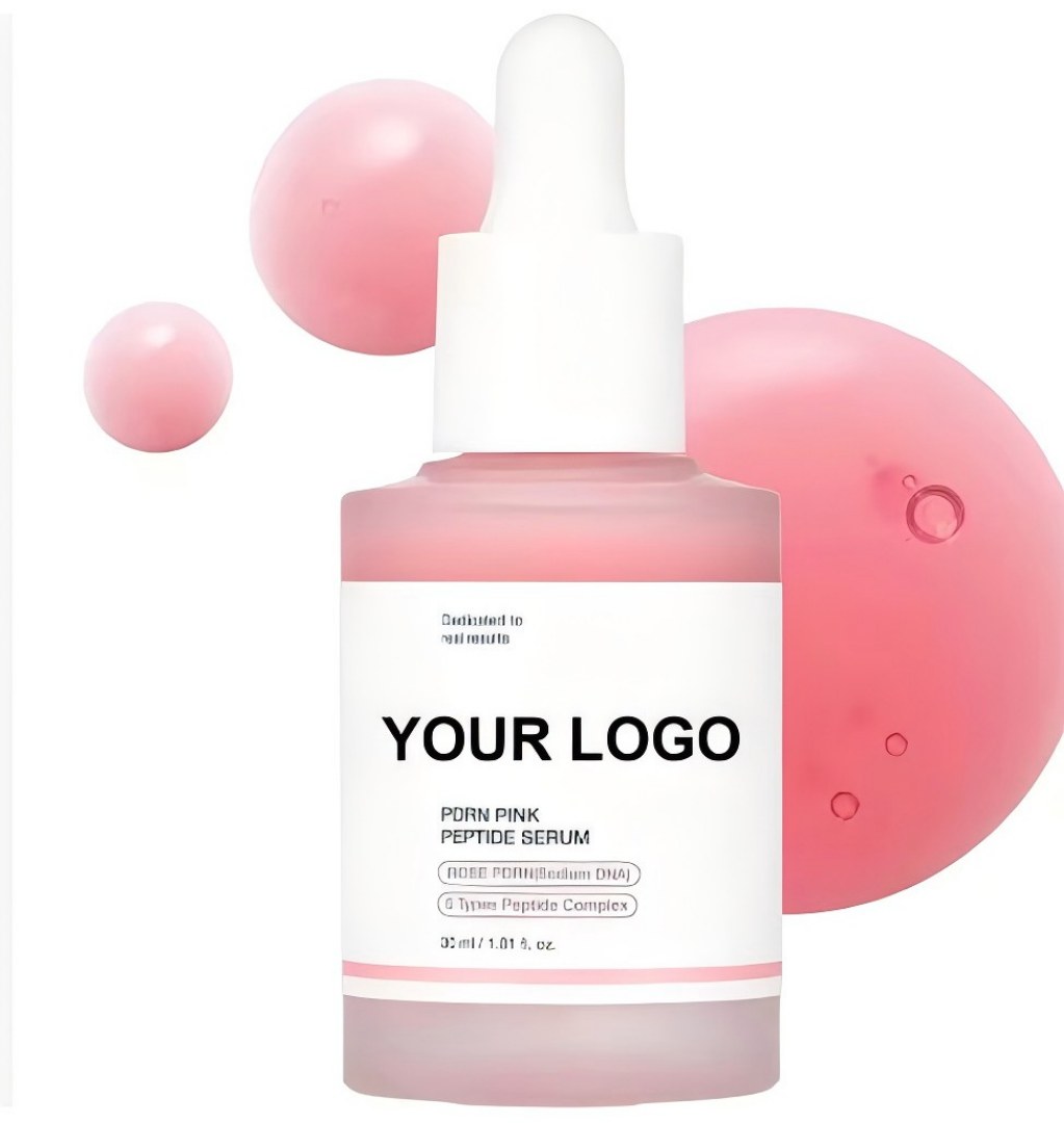 No Addition for All Skin Types Peptide Serum with Hyaluronic Acid & Whitening 30ml Anti-Wrinkle Nourishing Face & Neck Serum