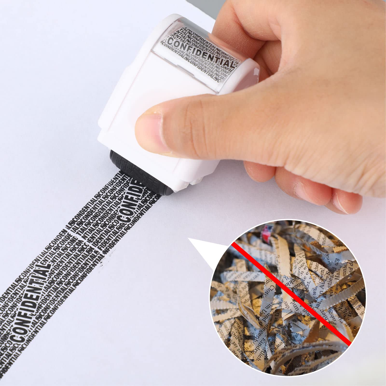 Identity Protection Roller Stamp Identity Theft