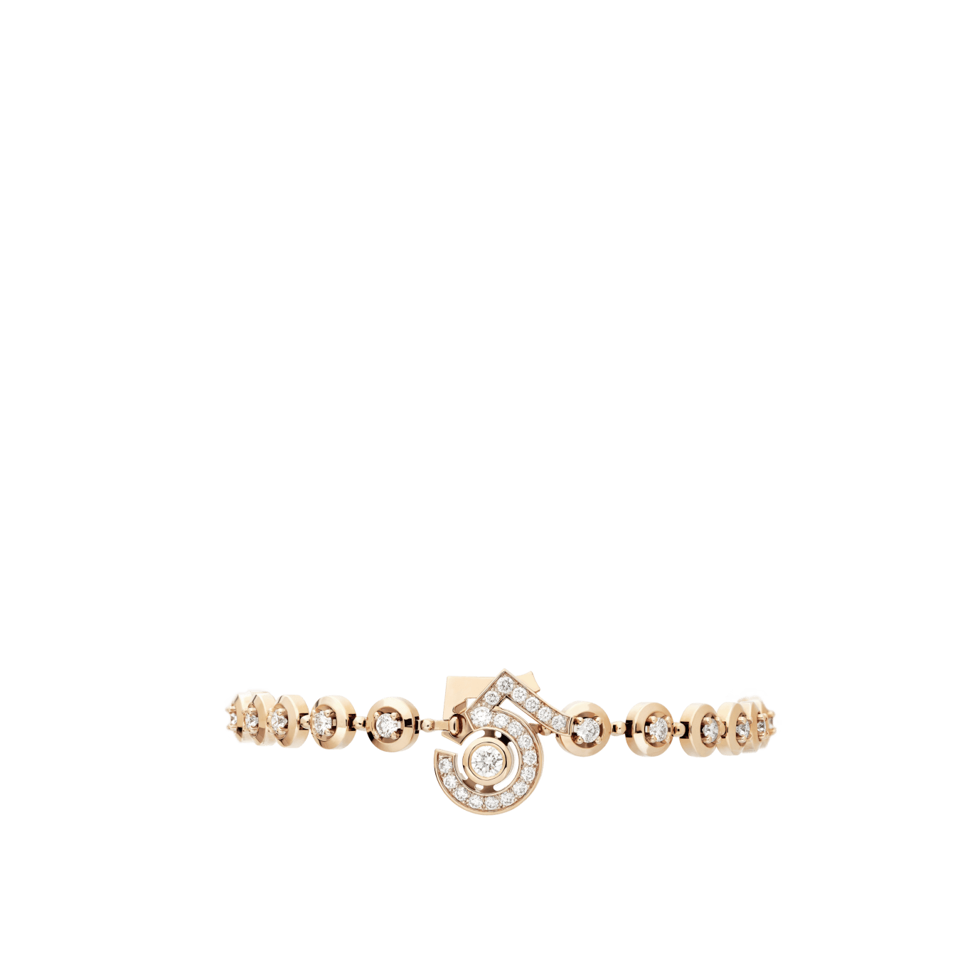 Eternal N°5 diamond line bracelet