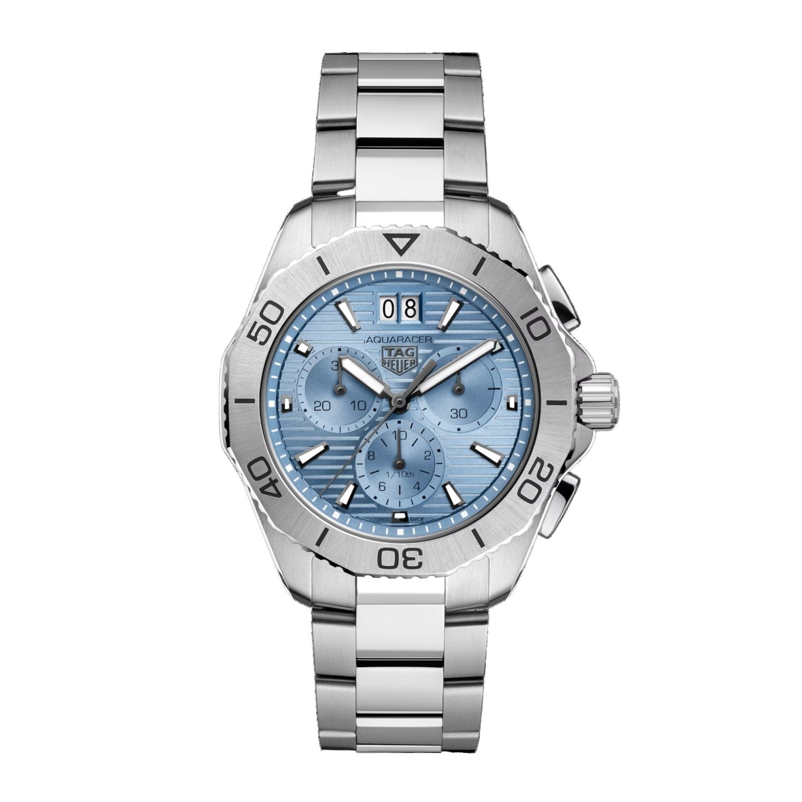 【7A Quality】TAG Heuer Aquaracer Chronograph 40mm Mens Watch Blue CBP1112.BA0627