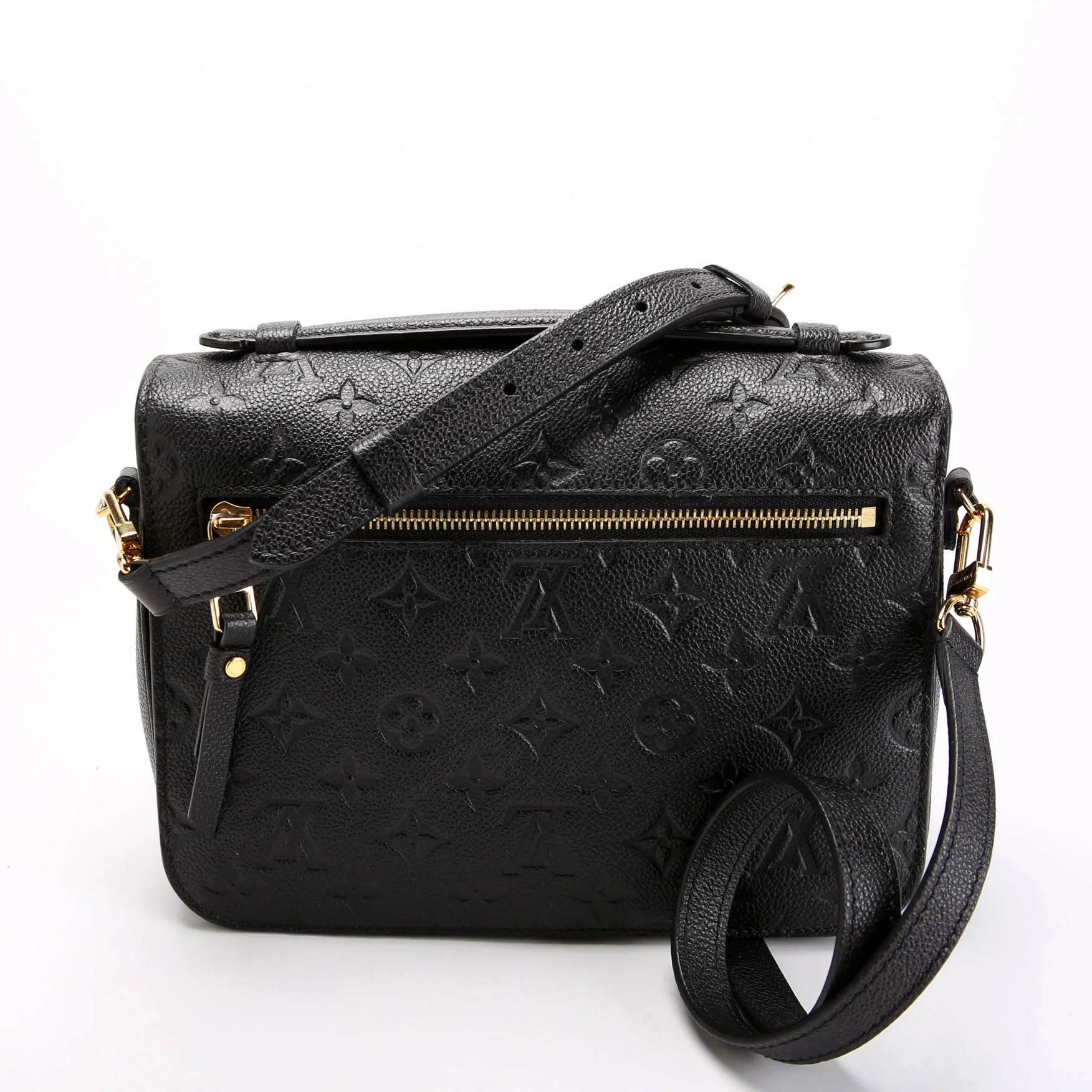 Pochette Metis Empreinte Black/Gold