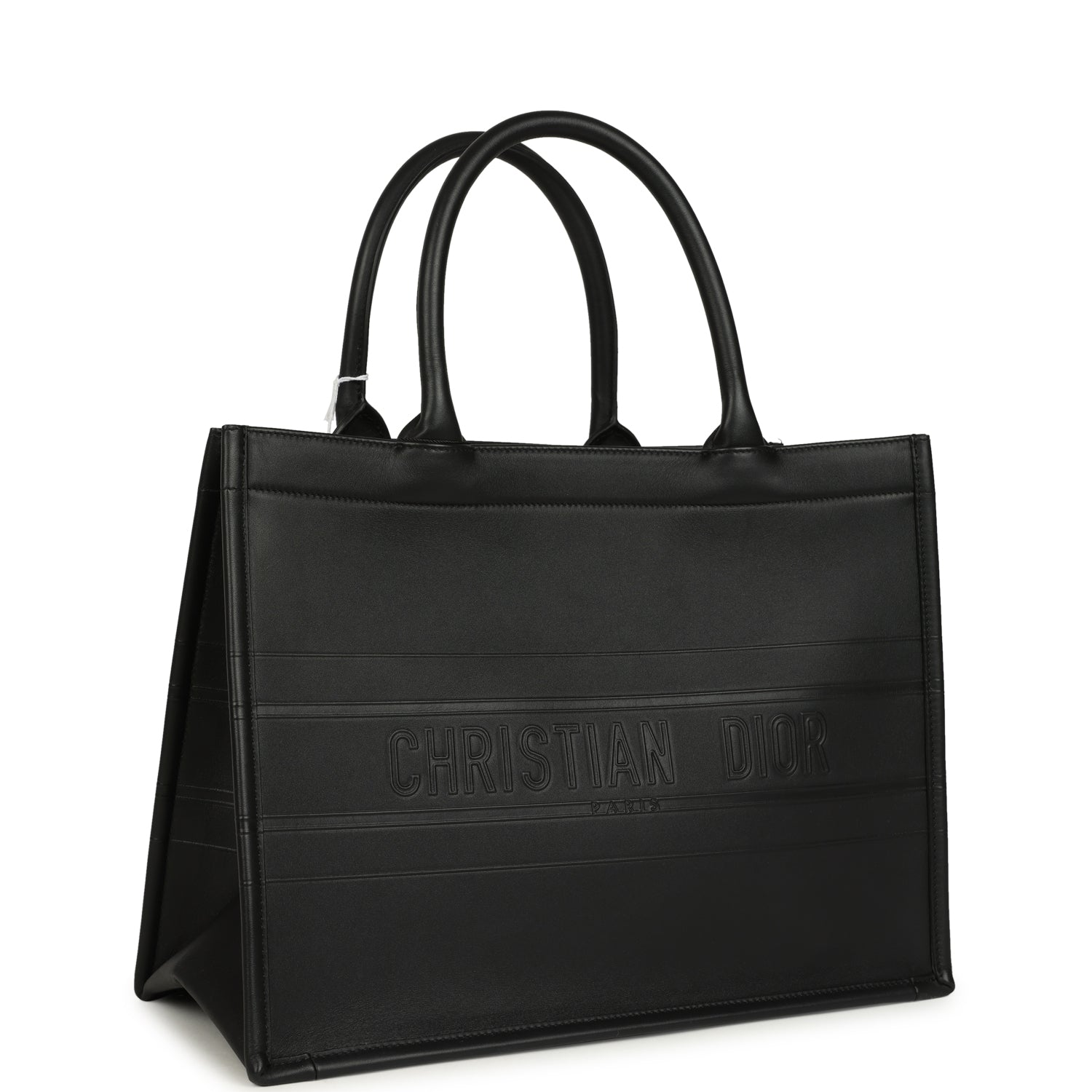 DIOR Medium Book Tote Black Calfskin