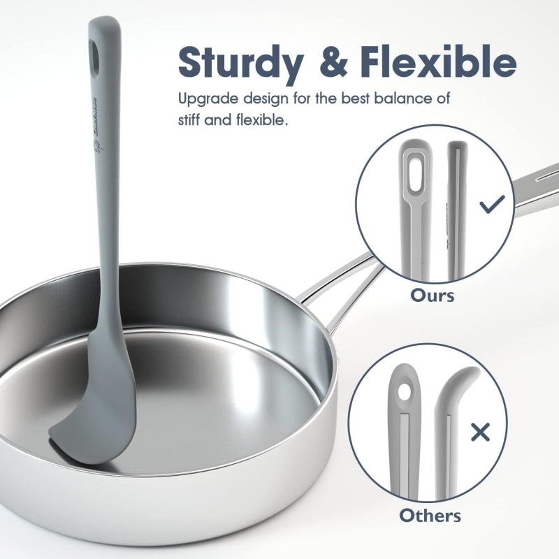 4 Pieces Silicone Spatula Set