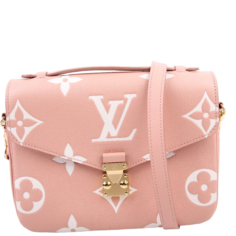 Pochette Metis Empreinte Bicolor Pink