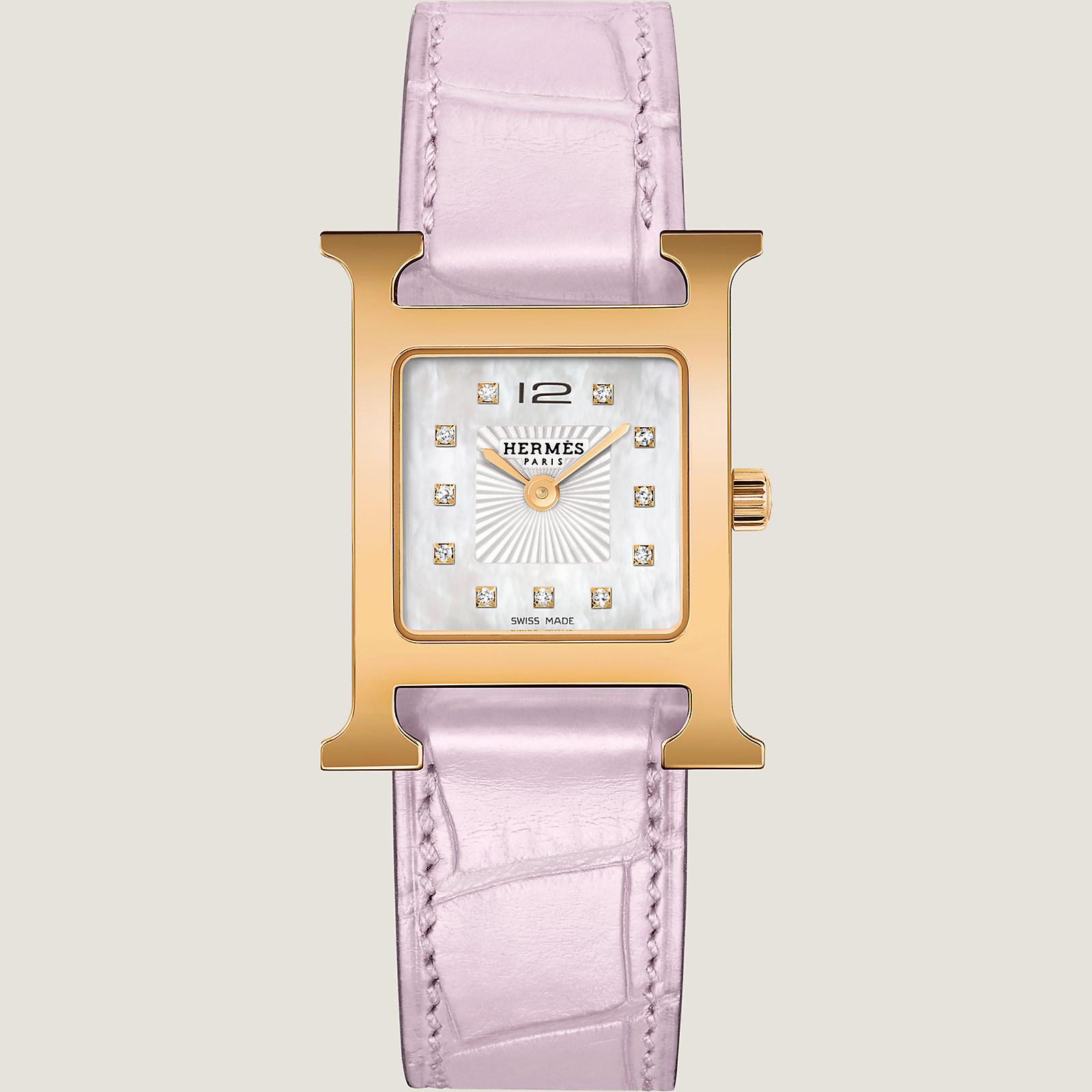 Heure H Small model 25 mm Single Tour Watch Strap