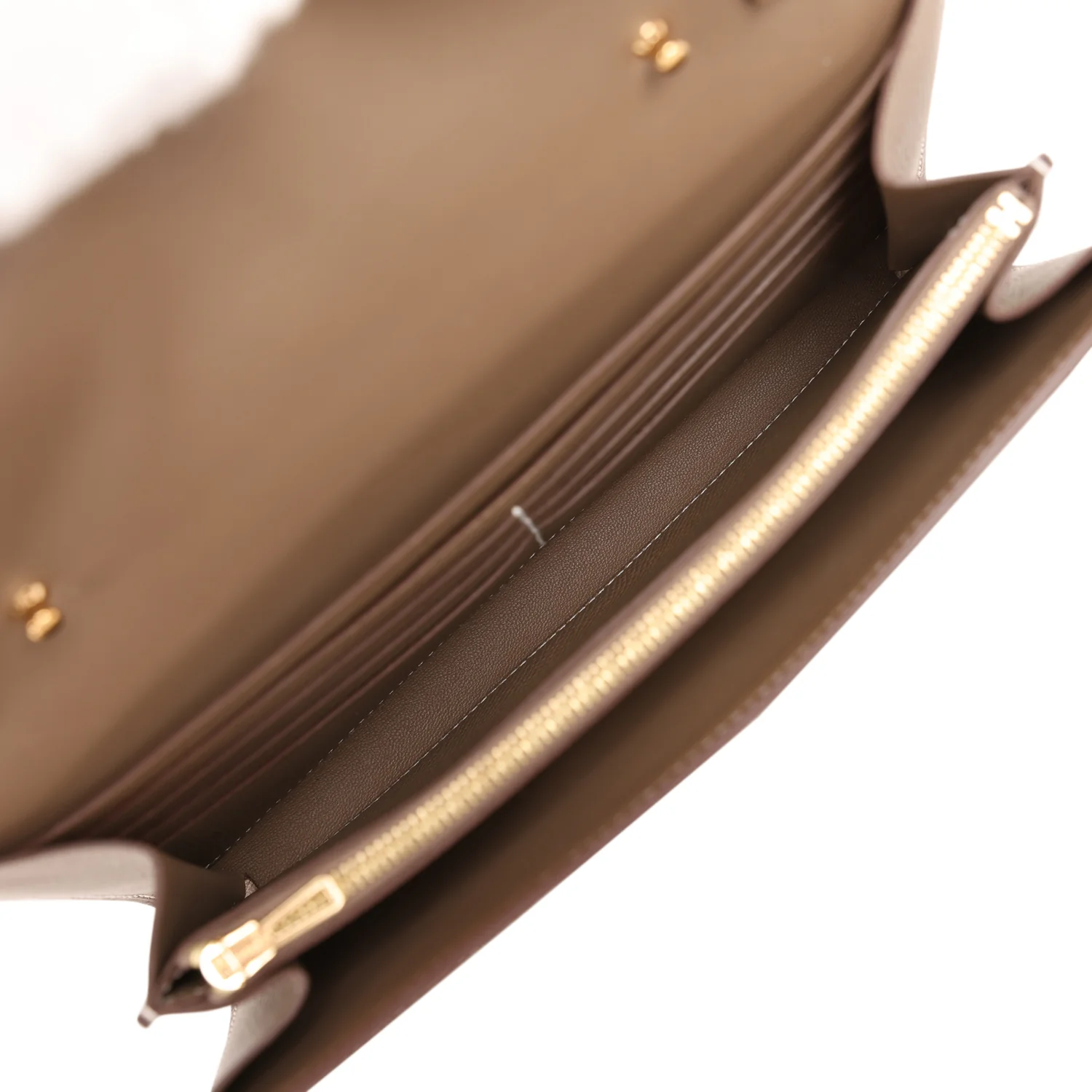 Hermes Constance Wallet To Go Etoupe Epsom Gold Hardware