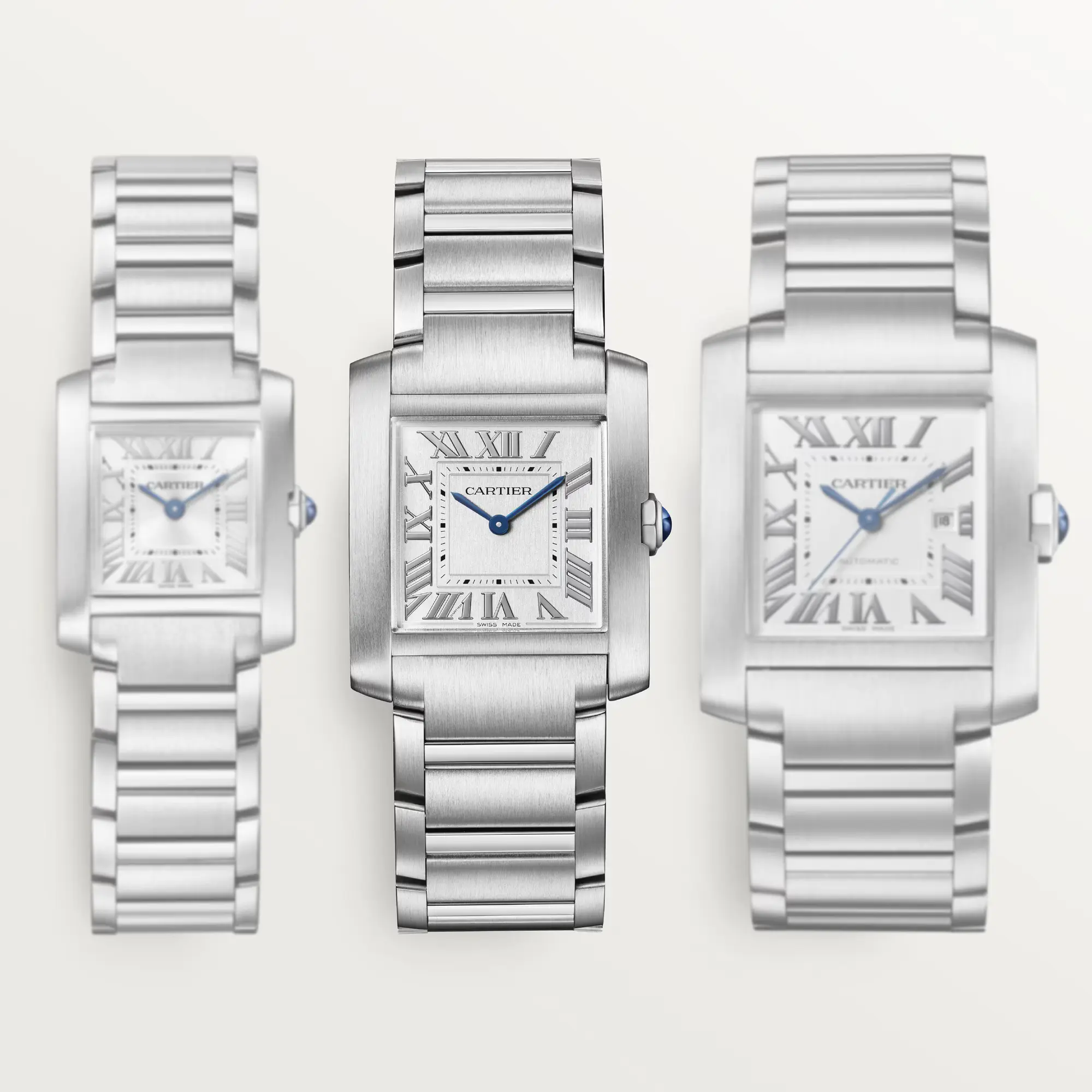 Cartier Tank Francaise Watch Medium Model WSTA0074 - United Luxury